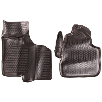 Tapis en caoutchouc Mercedes-Benz Sprinter II (W906 NCV3) (avant uniquement) (05-) (2D)