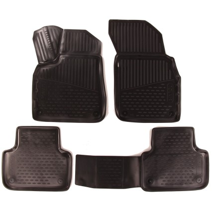 Tapis en caoutchouc 3D AUDI Q8, 2018->, SUV, Europe