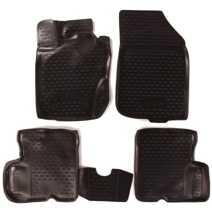 Tapis en caoutchouc 3D RENAULT Duster 4WD, 2011-2015