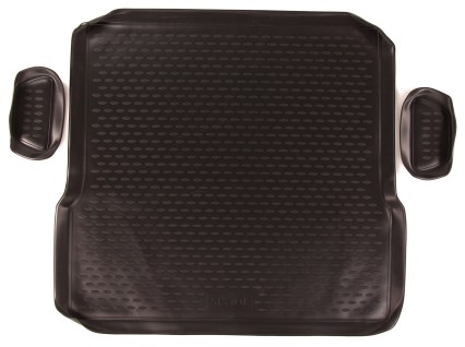 Bac de coffre en caoutchouc RENAULT/DACIA Logan (I) 2004-2015, berline (variante avec poches latéral