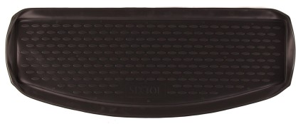 Tapis de coffre en caoutchouc pour VOLKSWAGEN Touran (I) (II), 2003-2015, MV, version courte, 7 sièg