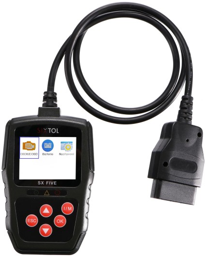 Autodiagnostic SX FIVE en CZ/SK/DE/AJ/HU