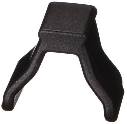 Embout en plastique pour glissière du porte-vélos E-BIKE 2, noir - pièce de rechange