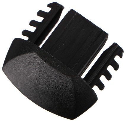 Embout en plastique pour barre transversale ROOF RACK IN / FIX, noir - pièce de rechange