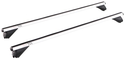 Barre transversale en aluminium avec serrure ROOF RACK IN 1, 120 cm, capacité de charge 90 kg