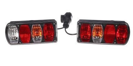 Jeu de feux avec câble et prise 13 broches pour porte-vélos E-BIKE PREMIUM - pièce de rechange