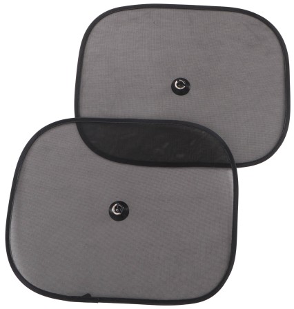 Pare-soleil à ventouse pour vitre latérale de voiture CAR SUNSHADE SET 7, 44 x 36 cm, 2 pièces