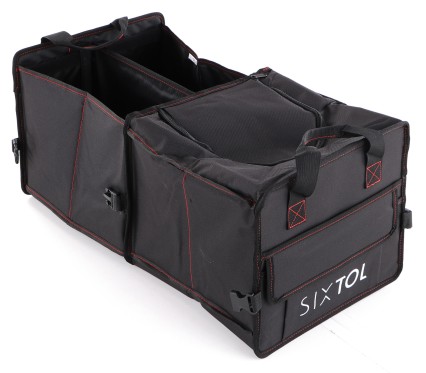Organiseur de coffre CAR COMPACT 5L THERMO, 5 Compartiments, Grand Sac Thermique, Pliable