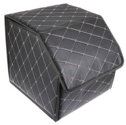 Organiseur de coffre de voiture CAR COMPACT ELEGANT S, 1 compartiment, pliable, avec couvercle