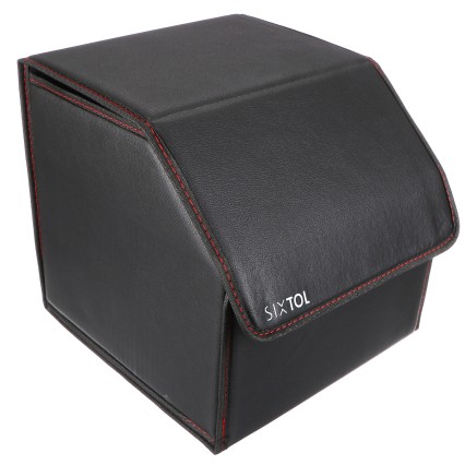 Organisateur de coffre de voiture CAR COMPACT LEATHER S, 1 compartiment, pliable, avec couvercle