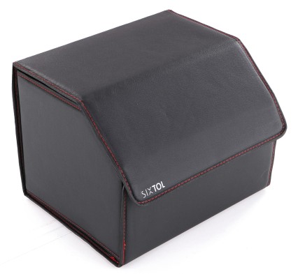 Organisateur de coffre de voiture CAR COMPACT LEATHER M, 1 compartiment, pliable, avec couvercle