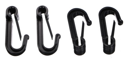 Crochets de fixation pour filet de voiture CAR NET HOOKS, 10 pièces - pièce de rechange