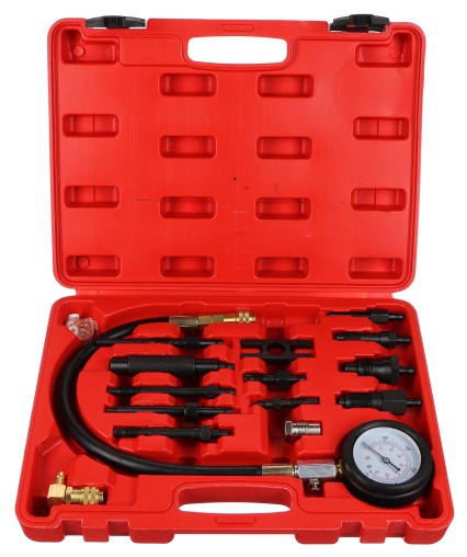 Kit de test de compression pour moteur diesel MECHANIC ENGINE TESTER 23, 0-70 bar, 23 pièces