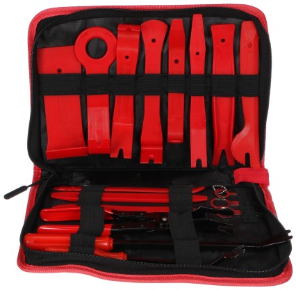 Ensemble multifonction pour démontage des garnitures et de l'habitacle MECHANIC TRIM SET 19, 19 pièc