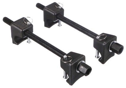 Extracteur de ressort avec goupille fendue JEU DE RESSORTS MÉCANIQUES 4, robuste, 380 mm, 2 pièces