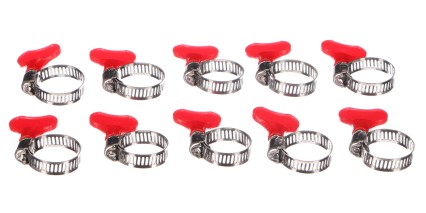 Collier de serrage avec papillon MECHANIC CONNECT 16-25 mm, 10 pièces