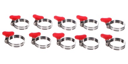 Collier de serrage avec papillon MECHANIC CONNECT 18-32 mm, 10 pièces