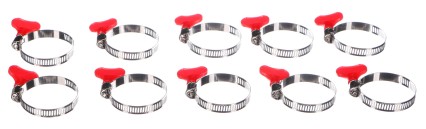 Collier de serrage à papillon MECHANIC CONNECT 32-44mm, 10 pièces