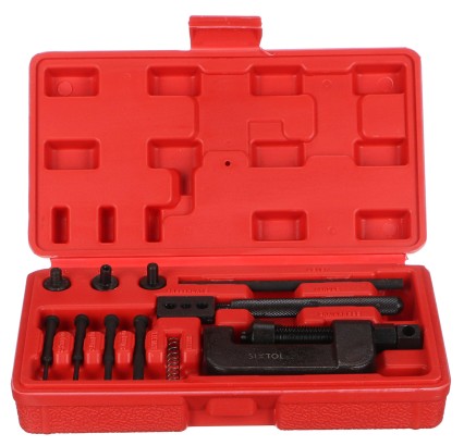Riveteuse pour chaînes de moto et de distribution MECHANIC CHAIN 13, 13 pièces