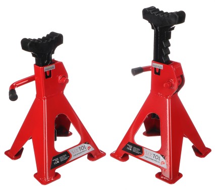 Socle sous la voiture MECHANIC CAR STAND PRO 2T, 2 pièces