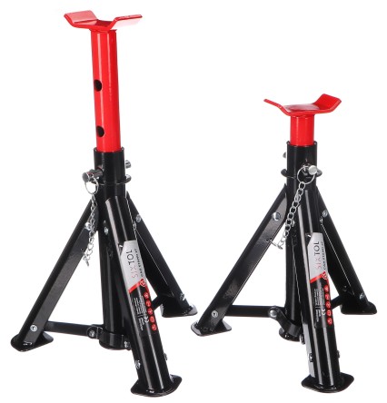 Support pliable pour voiture MECHANIC CAR STAND 2T, 2 pièces