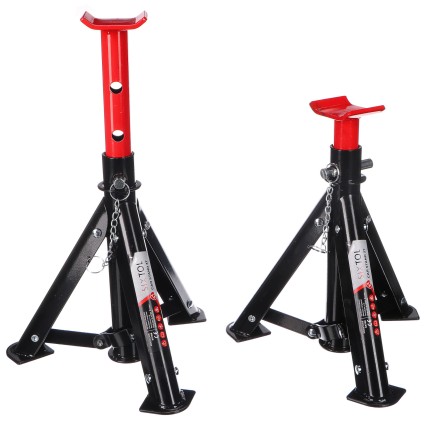 Support pliable pour voiture MECHANIC CAR STAND 3T, 2 pièces