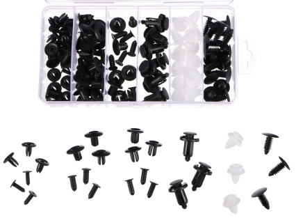 Ensemble de clips, attaches et goupilles pour garniture de véhicule MECHNIC TRIM CLIP SET 100