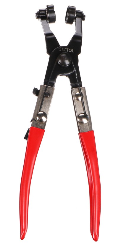 Pince pour colliers de serrage autobloquants simples, coudés COLLIER DE SERRAGE MÉCANIQUE 6