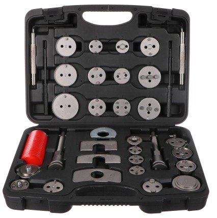 Outil de compression des pistons de frein MECHANIC BRAKE SET BLACK 35, ensemble de 35 pièces
