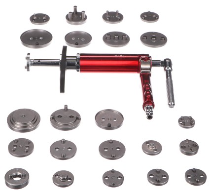 Poussoir pneumatique pour pistons de frein MECHANIC BRAKE SET PNEU 23, kit 23 pièces