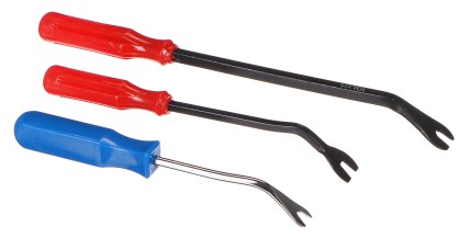 Kit d'outils pour démontage de garnitures et panneaux de porte MECHANIC TRIM SET 3, 3 pièces