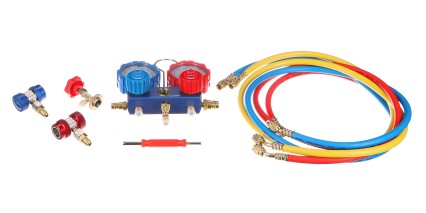 Kit de mesure de pression et d'étanchéité pour climatisation automobile MECHANIC AC TESTER 1