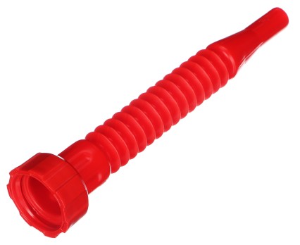 Buse pour bidon de carburant mécanique, rouge - pièce de rechange