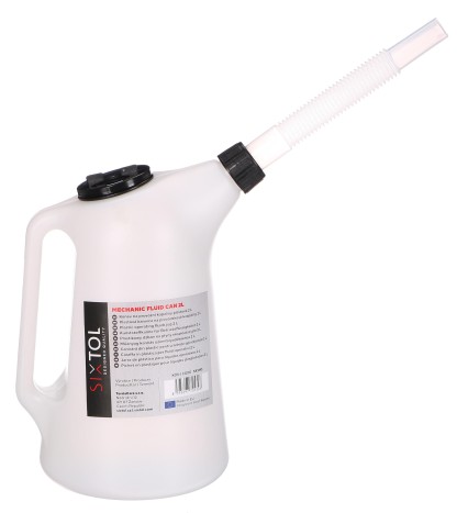 Bidon en plastique pour fluides de fonctionnement MECHANIC FLUID BIDON 2L