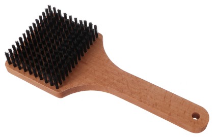 Brosse plate pour le nettoyage des pneus de vélo CAR DETAILING WOOD BRUSH 4