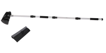 Brosse à flux d'eau pour lavage de voiture avec deux embouts CAR DETAILING WASH BRUSH SET 2, 240cm