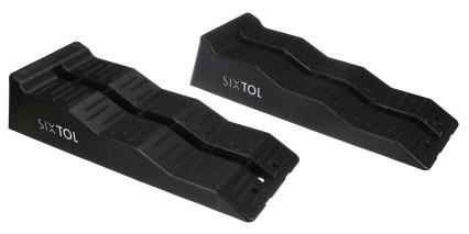 Rampes d'accès pour voiture MECHANIC CAR RAMP 4T, 2 pièces, noir