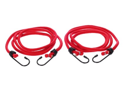 Sangles élastiques / tendeurs CARGO CORD BASIC 200, 200 cm, 2 pièces