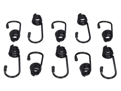 Crochets pour sangles/élastiques CARGO CORD, simples, 10 pièces - pièce de rechange