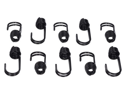 Crochets pour sangles/élastiques CARGO CORD, doubles, 10 pièces - pièce de rechange