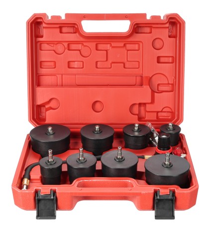 Ensemble de test d'étanchéité pour turbocompresseur MECHANIC LEAK TESTER 1, 9 pièces