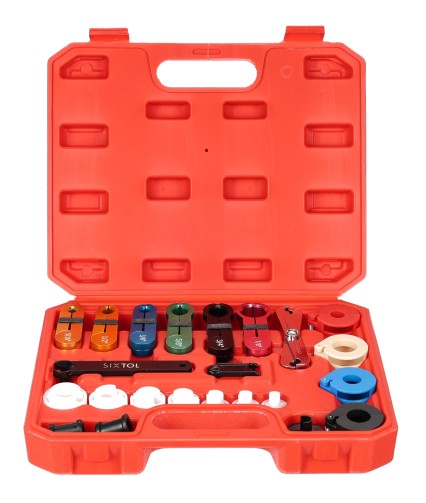 Kit de déconnecteurs carburant et climatisation MECHANIC AC SET 1, 22 pièces