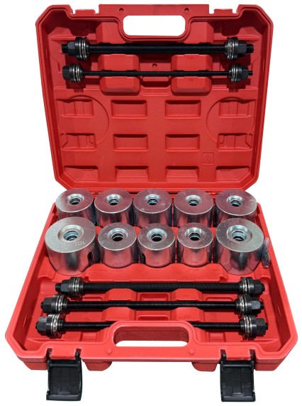 Kit de pressage et d'extraction de roulements et de bagues MECHANIC PULLER SET 3, 27 pièces