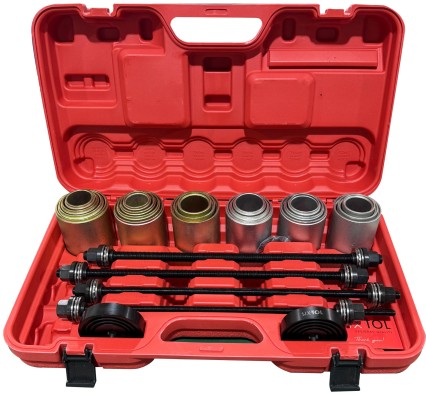 Kit de pressage et d'extraction de roulements et de bagues MECHANIC PULLER SET 4, 27 pièces