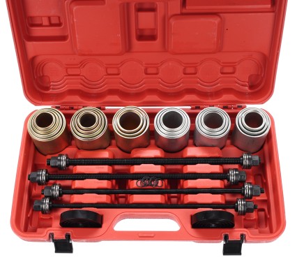 Kit de pressage et d'extraction de roulements et de bagues MECHANIC PULLER SET 4, 27 pièces