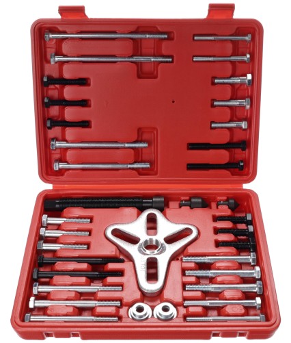Kit d'extracteurs pour volants moteur et poulies de vilebrequin MECHANIC PULLER SET 8, 46 pièces