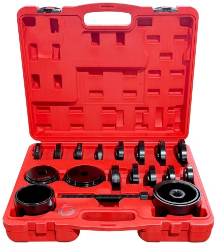 Kit de montage et de démontage des roulements de l'essieu avant MECHANIC BEARING PULLER 3, 23 pièces