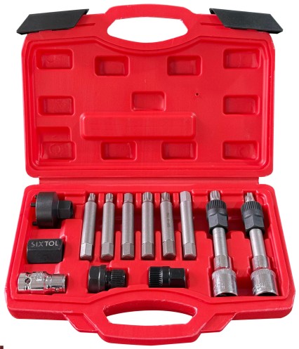Ensemble d'extraction de poulie MECHANIC PULLEY SET 1, 13 pièces