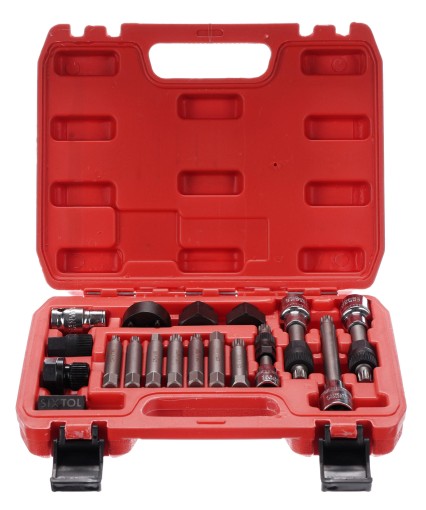Ensemble de montage et démontage de poulies d'alternateur MECHANIC PULLEY SET 2, 18 pièces