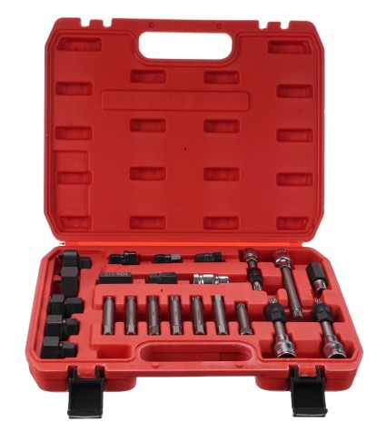 Kit de montage et de démontage de poulies d'alternateur MECHANIC PULLEY SET 3, 24 pièces